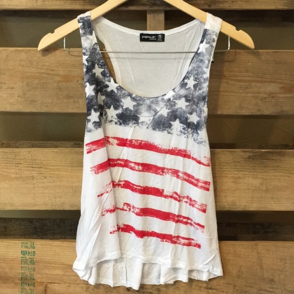 American Flag Graphic Tee - Picture 2 of 3